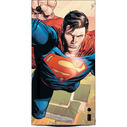 DC Comics Superman Flying Pose Action Comics #957 Art by Patch Zircher XBox Series X Digital Edition Console Skin